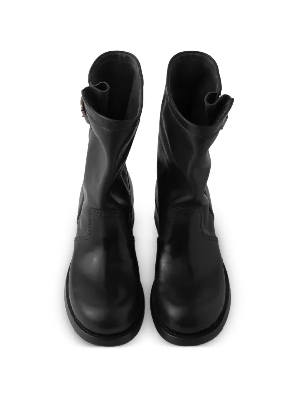靴 Prada Leather Boots 38 Prada Leather mid-calf Boots | Black | FARFETCH CA
