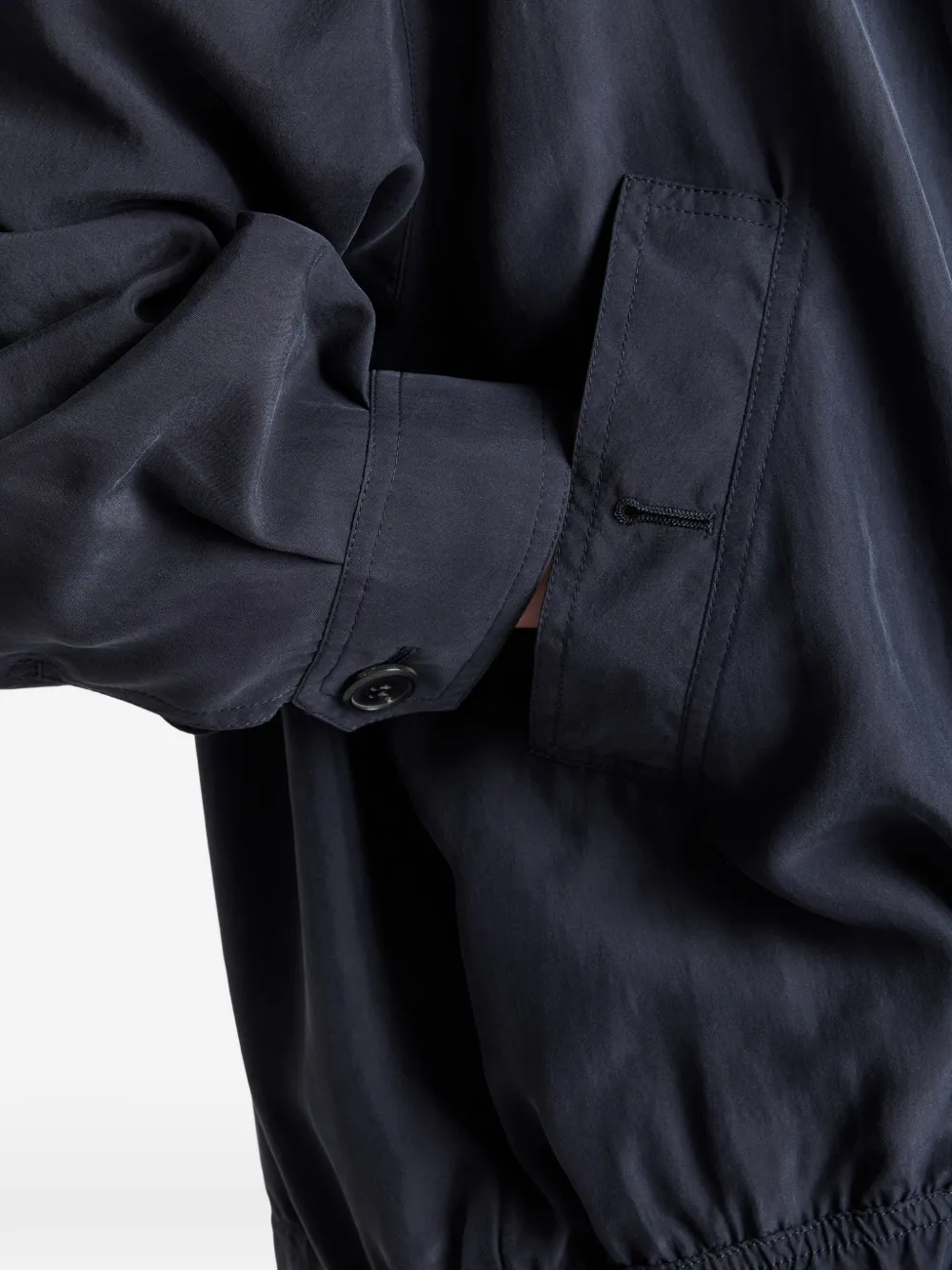Prada Zijden jack Blauw