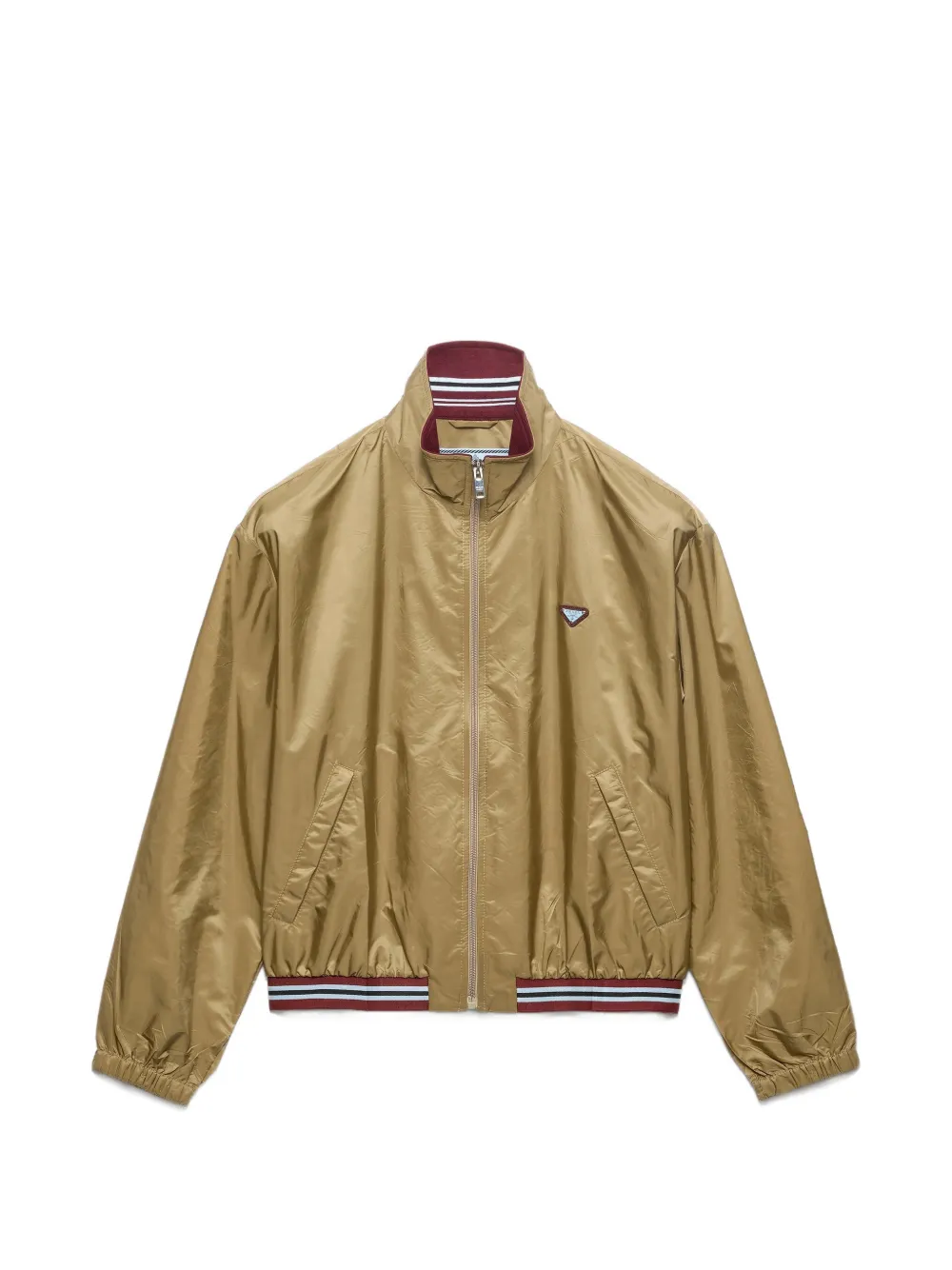 Prada - lightweight Re-Nylon blouson jacket - dames - gerecycled nylon
