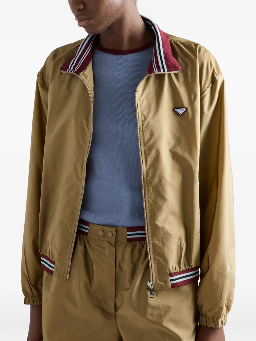 lightweight Re-Nylon blouson jacket
