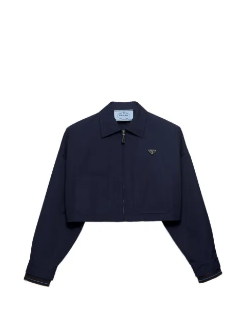 Prada poplin blouson jacket