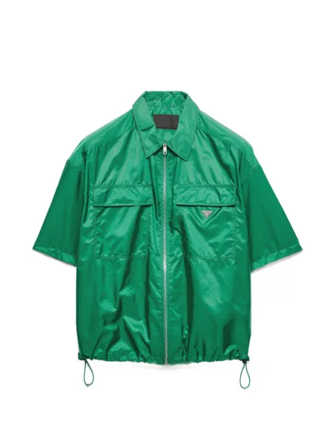 Prada short-sleeved light Re-Nylon shirt