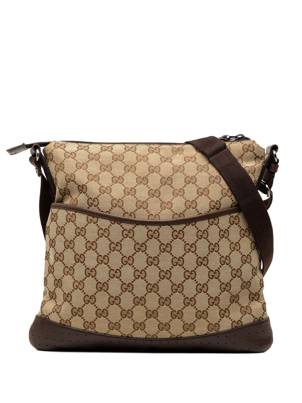 Gucci Pre-Owned 2000-2015 GG Canvas crossbody bag - Brown
