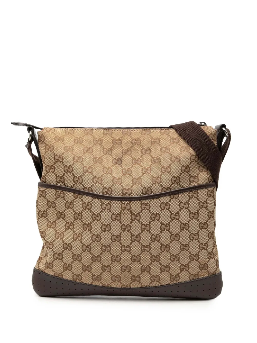 Gucci Pre-Owned 2000-2015 GG Canvas crossbody bag - Marrone