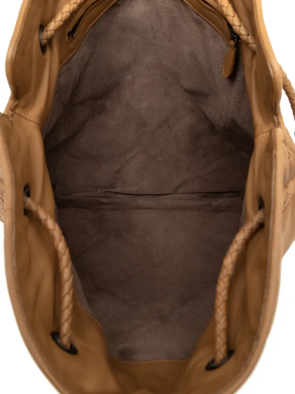 Bottega Veneta Pre-Owned 2008 Intrecciato Trimmed Leather  display picture 3
