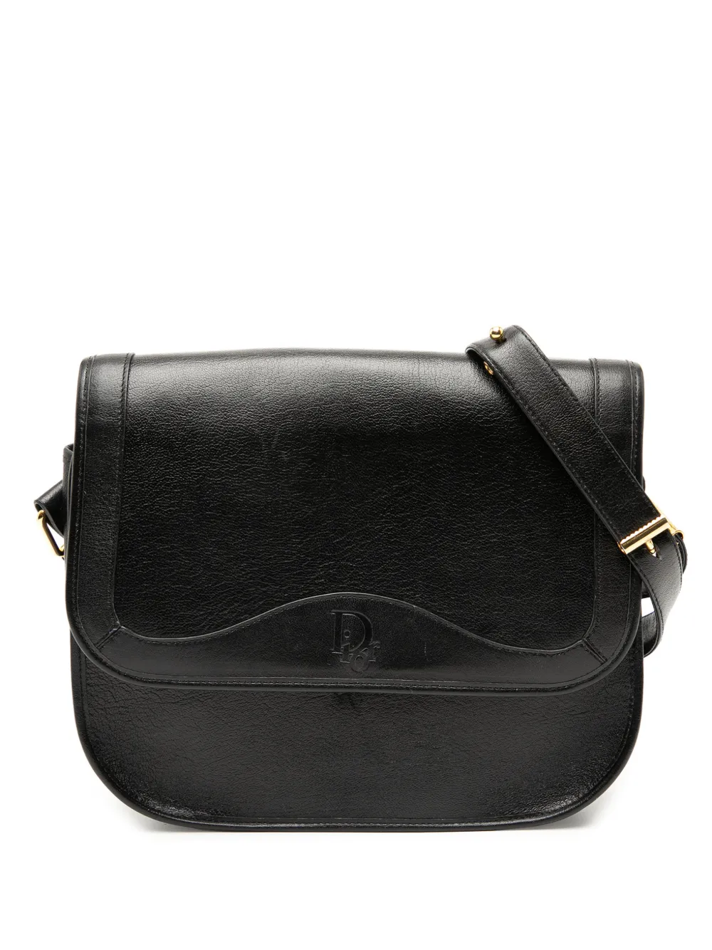 Christian Dior Pre-Owned 20th Century Leather Flap shoulder bag - Nero