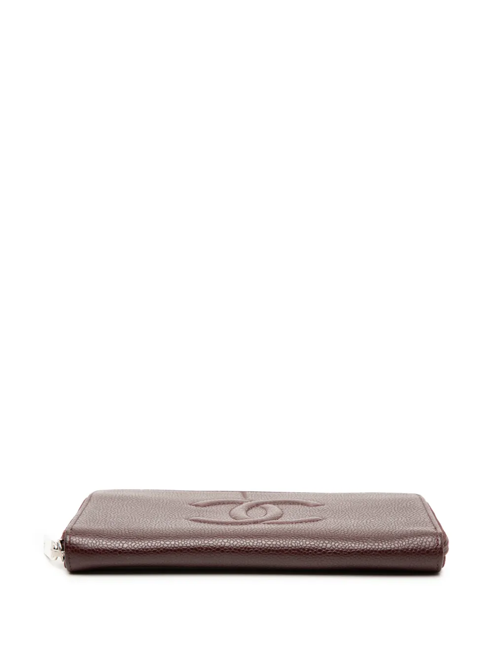 2012 Cc Caviar Zip Around Wallet Long Wallets