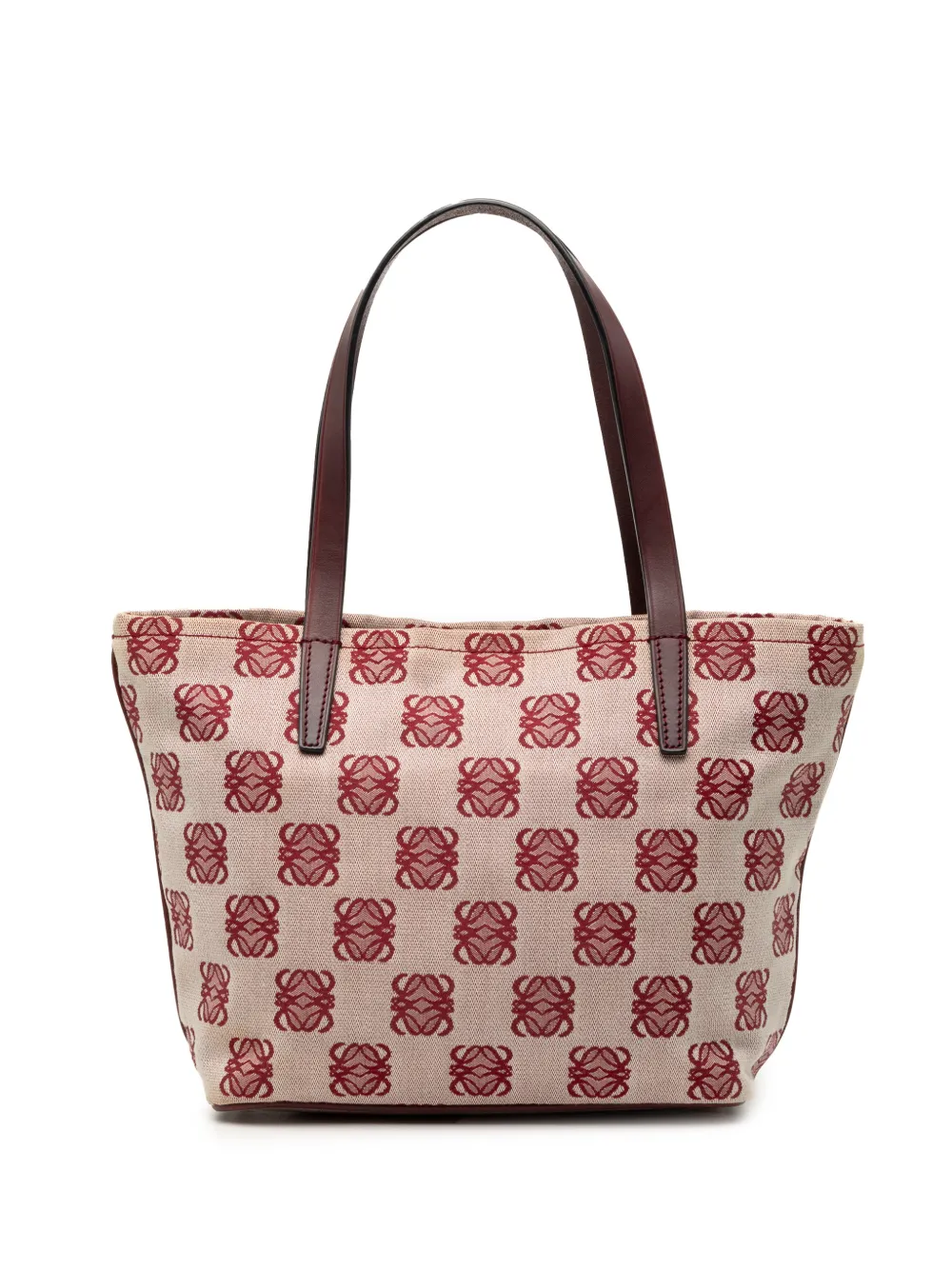 Loewe Pre-Owned 2009 Anagram Canvas tote bag - Rosso