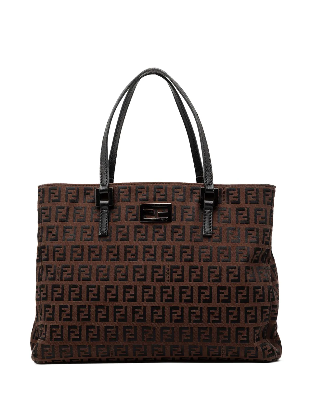 Fendi Pre-Owned 2000-2010 Zucchino Canvas tote bag - Brown