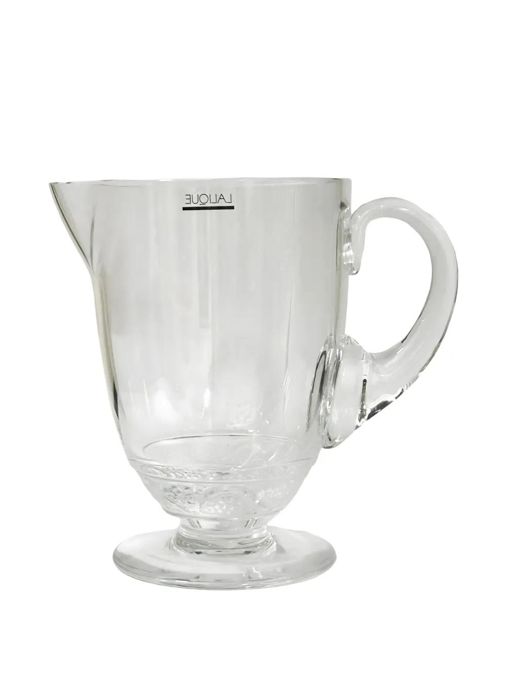 Lalique Brocca Phalsbourg pitcher - Bianco