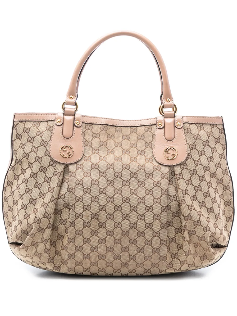 Gucci Pre-Owned 2016-2025 Large GG Canvas Scarlett tote bag - Marrone