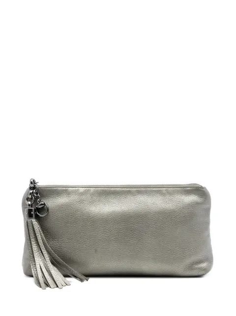 Gucci Pre-Owned 2016-2026 Metallic Leather Sienna Tassel clutch bag