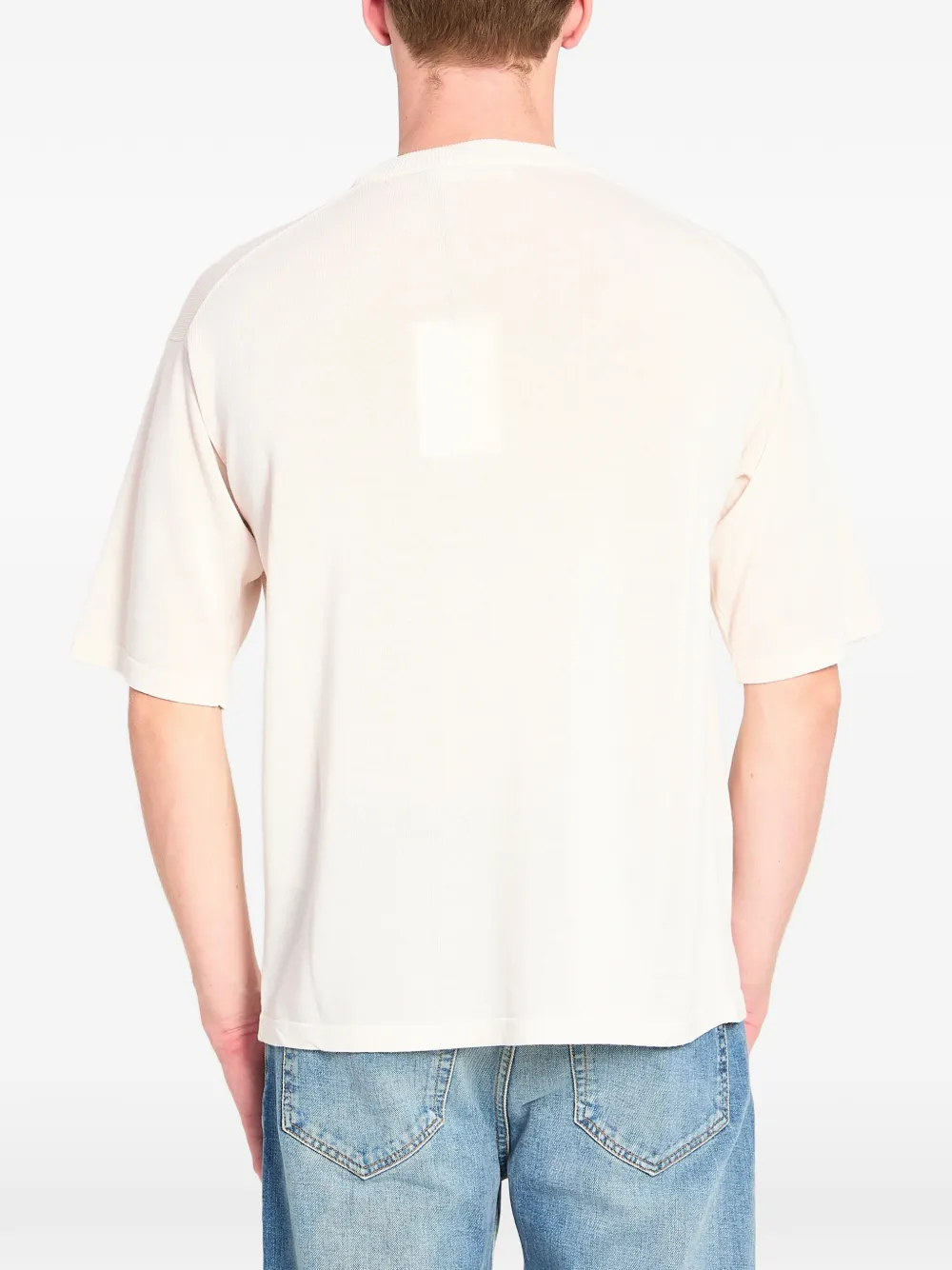 Roberto Collina T-shirt met ronde hals Beige
