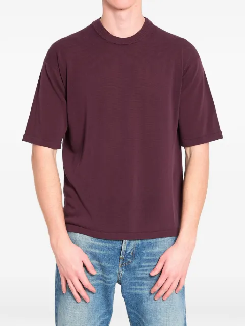 Roberto Collina ribbed crewneck T-shirt