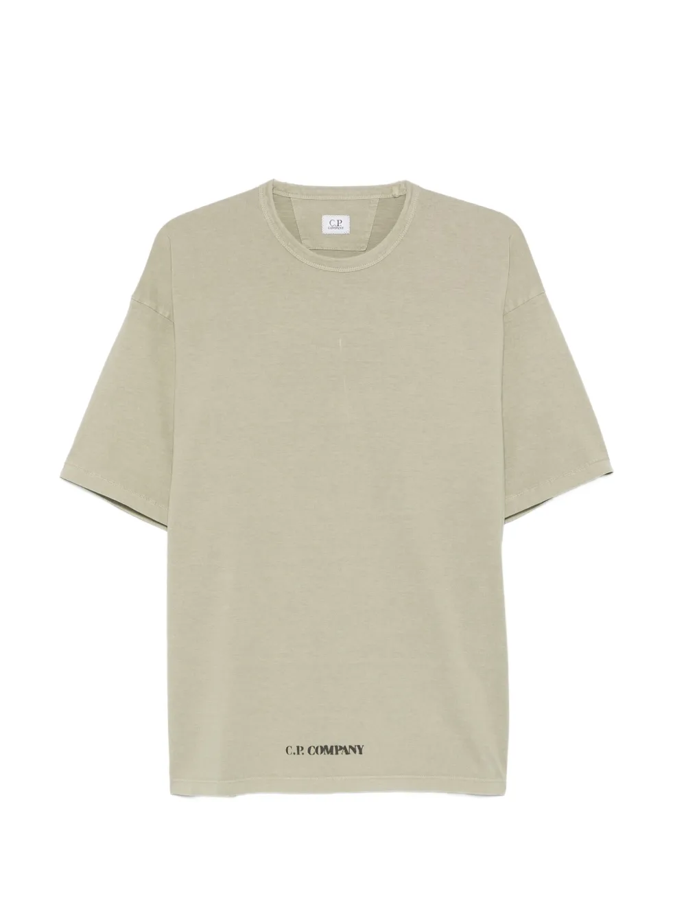 C.P. Company logo-print T-shirt - Grün