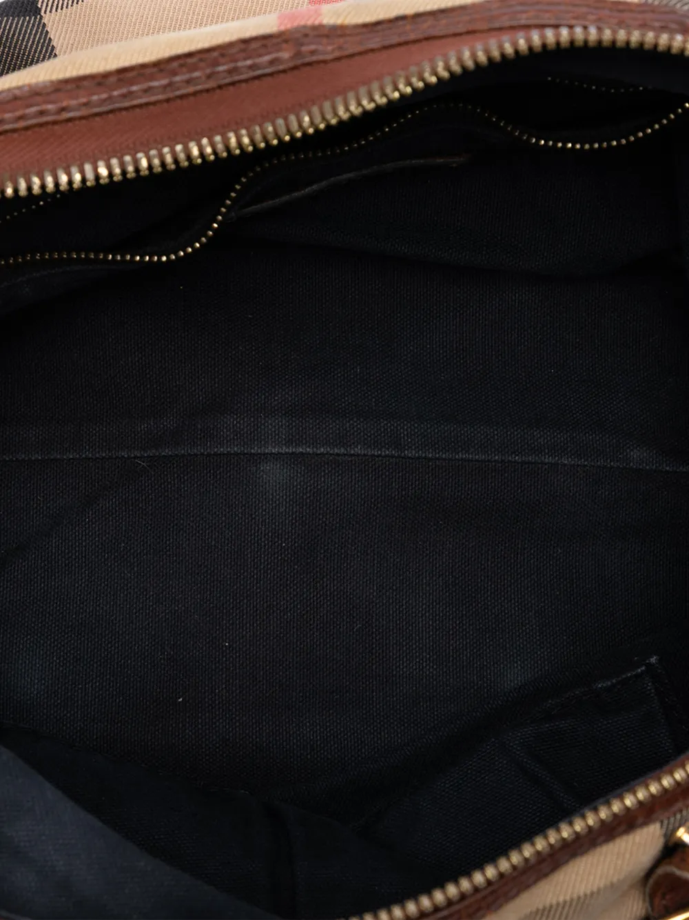 2000-2017 Small House Check Canvas Bridle Salisbury Tote Bag