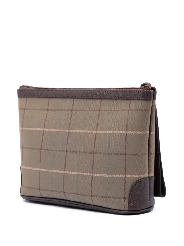 ヴィンテージ Burberry クラッチバッグ Burberry Pre-Owned 20th Century ヴィンテージチェック キャンバス