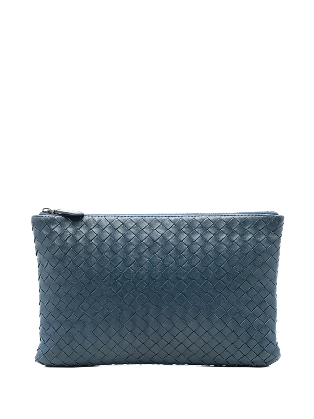 Bottega Veneta Pre-Owned 2012-2026 Nappa Intrecciato clutch bag - Blu