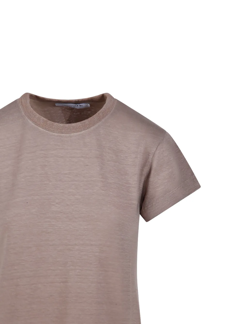 Short-Sleeve Ribbed T-Shirt