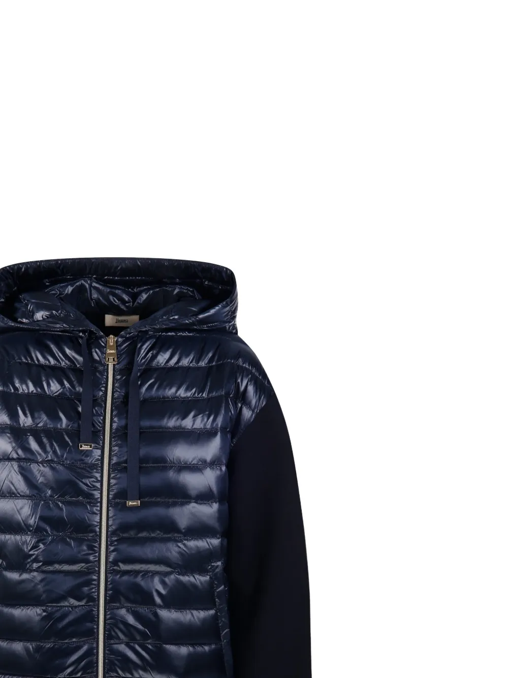 Herno Jas met capuchon Blauw