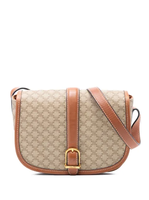 Celine Pre-Owned 1992 Macadam Coated Canvas crossbody bag