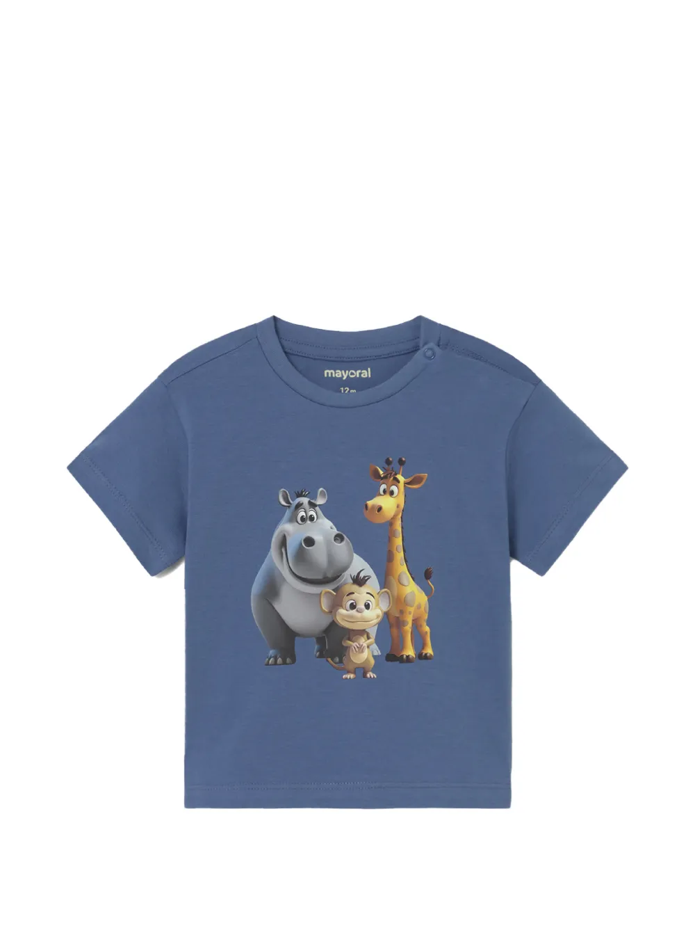 Mayoral safari animals T-shirt - Blu