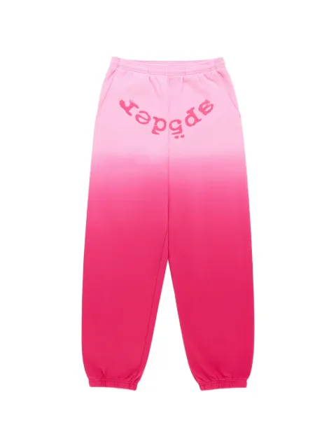 SP5DER ombre-effect track pants
