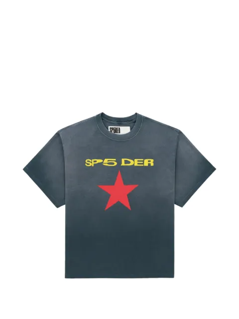 SP5DER logo-print T-shirt