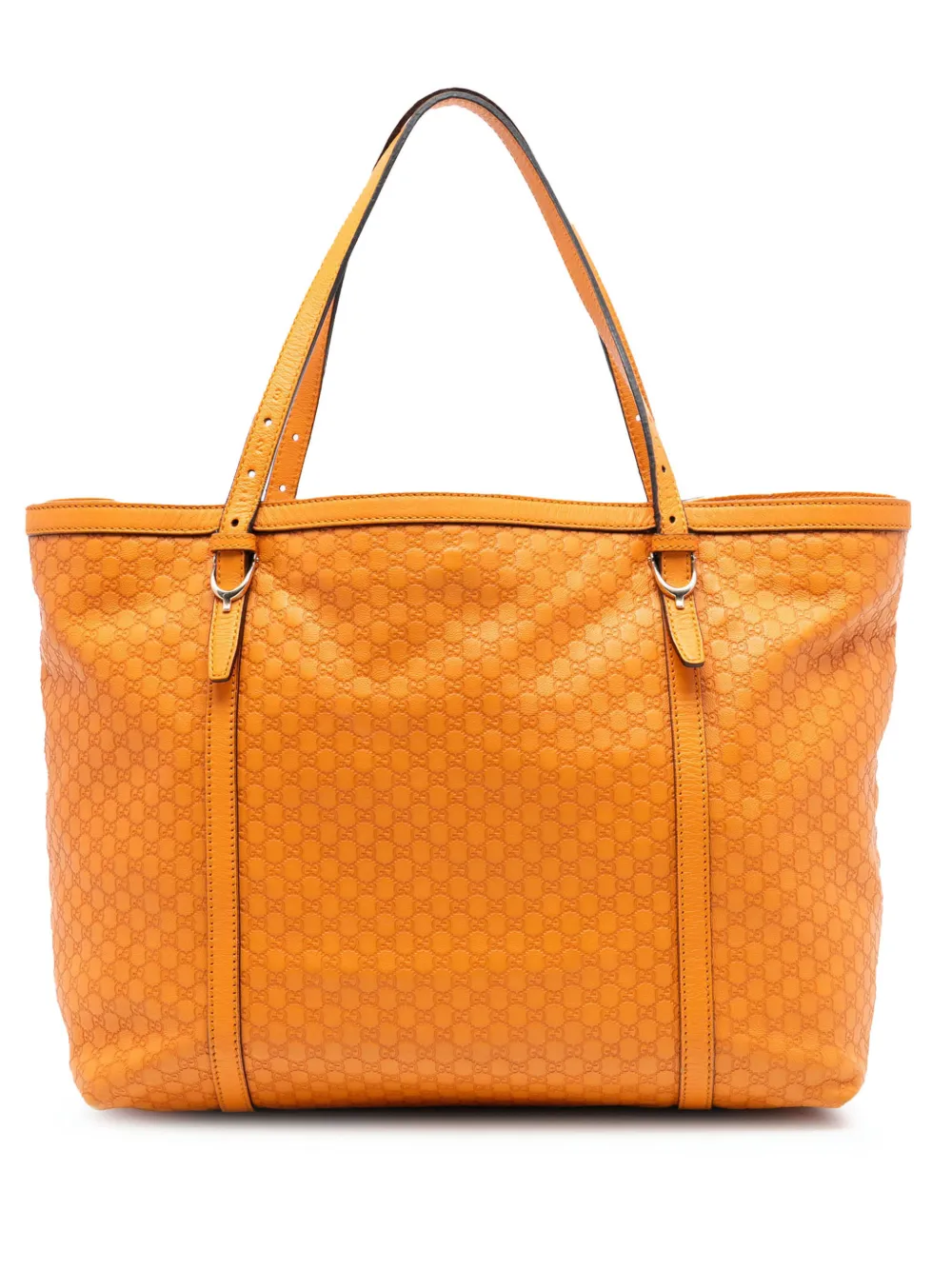 Gucci Pre-Owned 2016-2026 Microguccissima Nice tote bag - Arancione