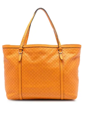Gucci Pre-Owned 2016-2025 マイクログッチシマ ニース ハンドバッグ