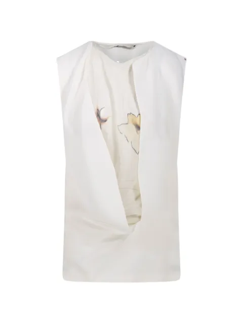Sportmax top con estampado floral