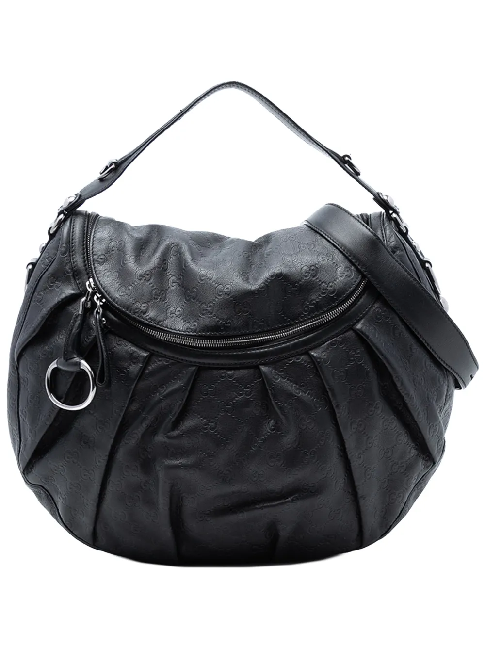 Gucci Pre-Owned 2016-2026 Guccissima Icon Bit satchel - Nero