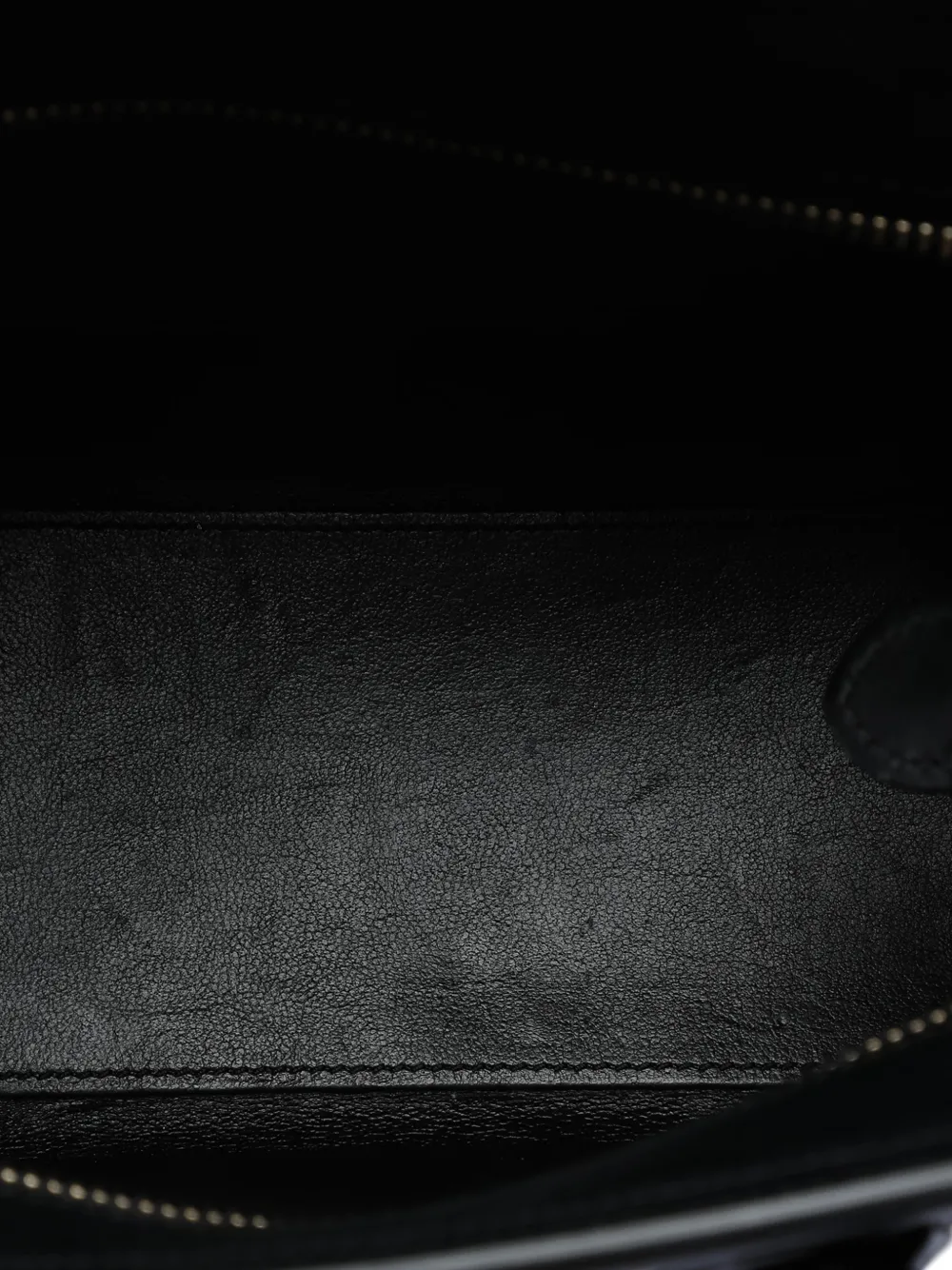 2015 Nano Tricolor Leather Luggage Tote Satchel