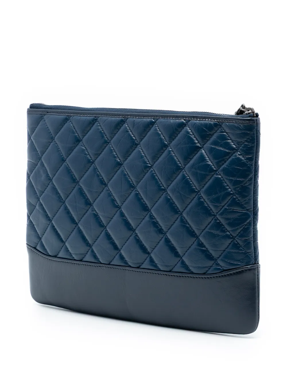 2019 Medium Aged Calfskin Gabrielle O Case Clutch Bag