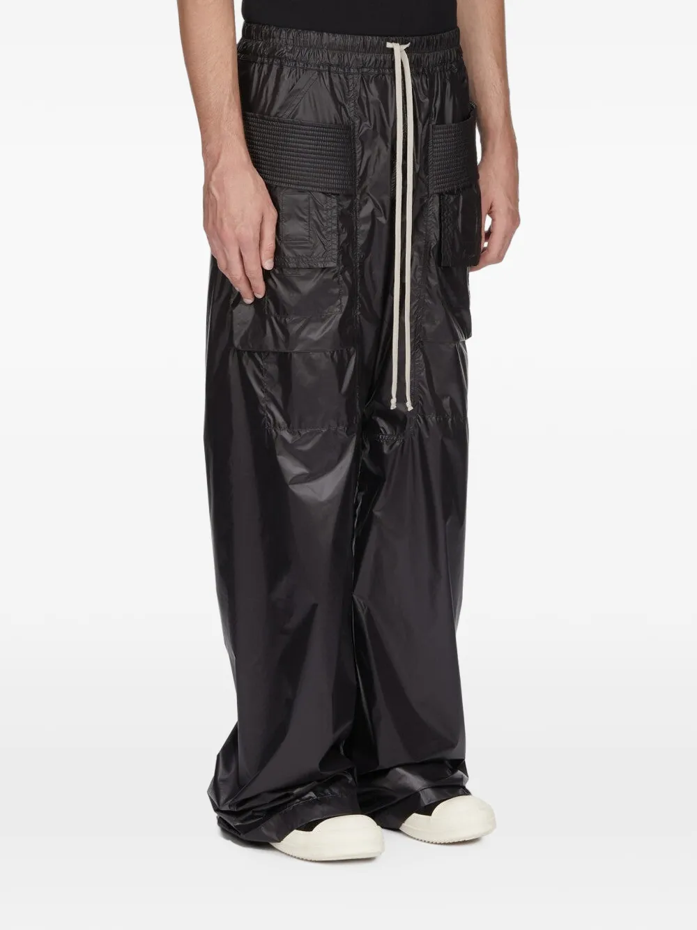 Rick Owens DRKSHDW Creach cargo broek met trekkoord Zwart