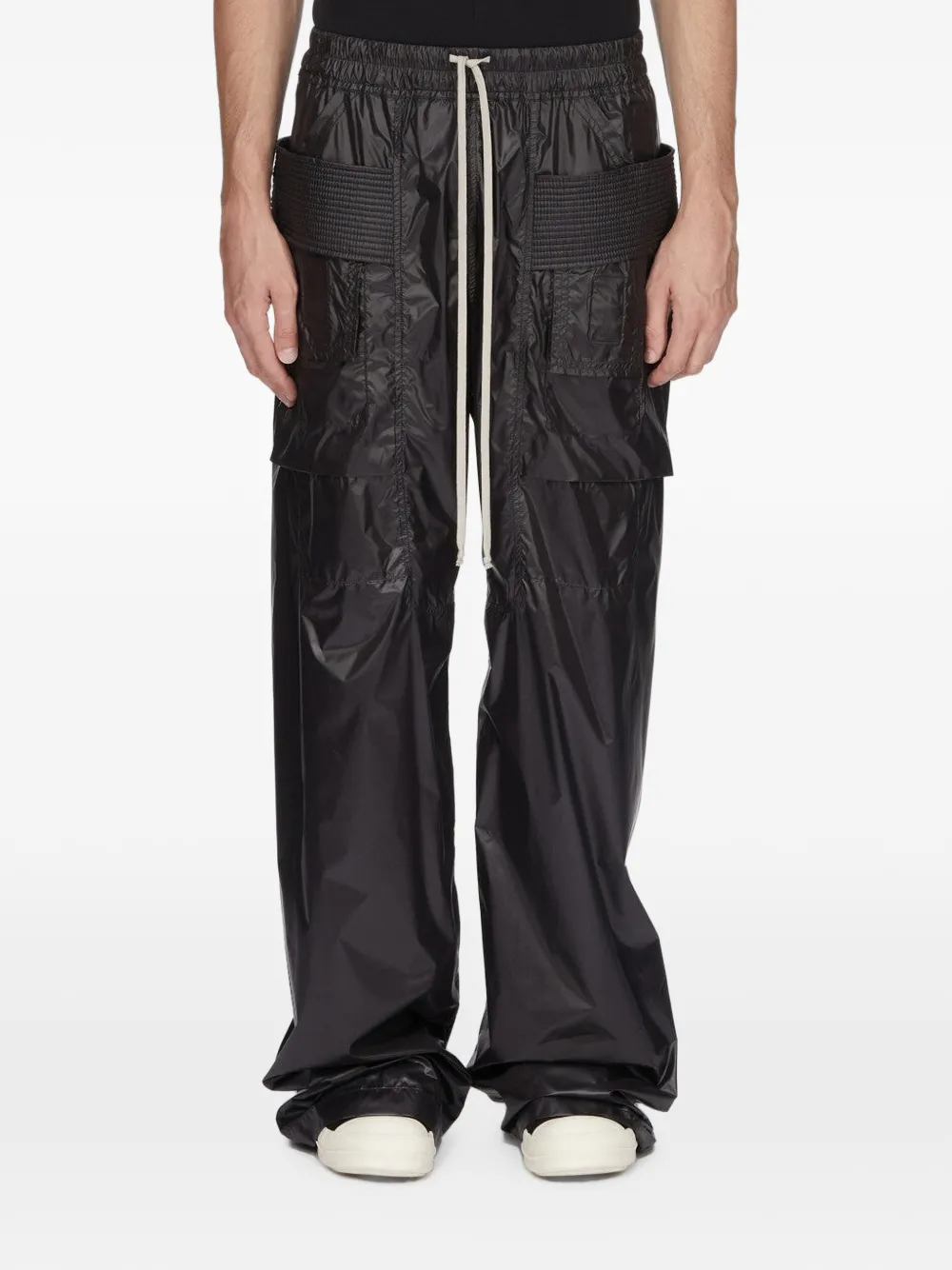 Rick Owens DRKSHDW Creach cargo broek met trekkoord Zwart