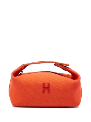 Hermès Pre-Owned 2020-2025 Small Canvas Bride A Brac Case Vanity