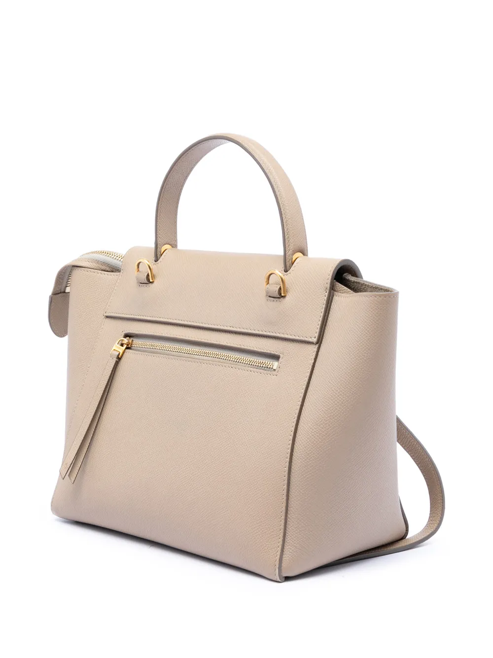 2017 Micro Grained Calfskin Belt Bag Satchel