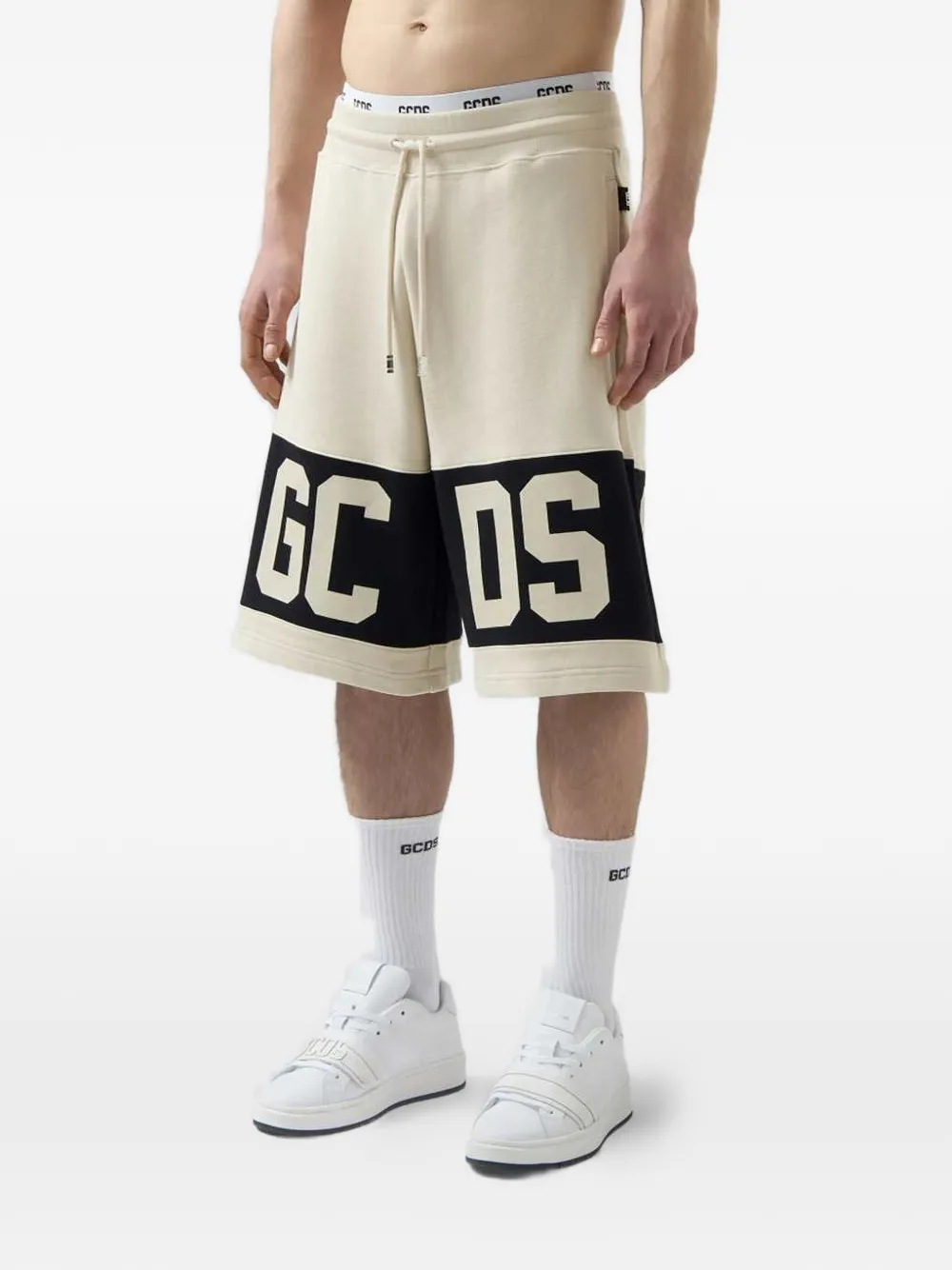  Gcds Logo Shorts - Neutrals 