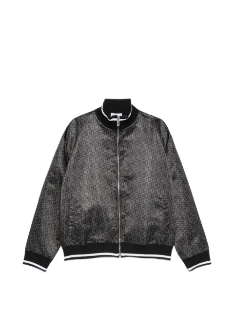 GCDS logo-monogram zip-up jacket
