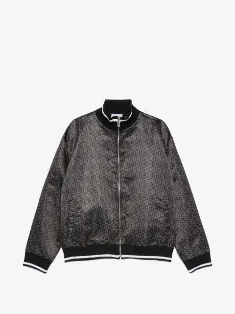 GCDS veste zippée à motif monogrammé