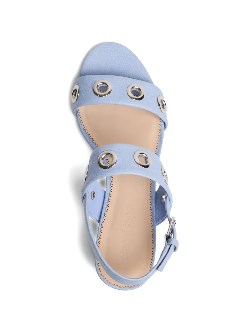 Cinq A Sept Gemma sandalen met hak Blauw