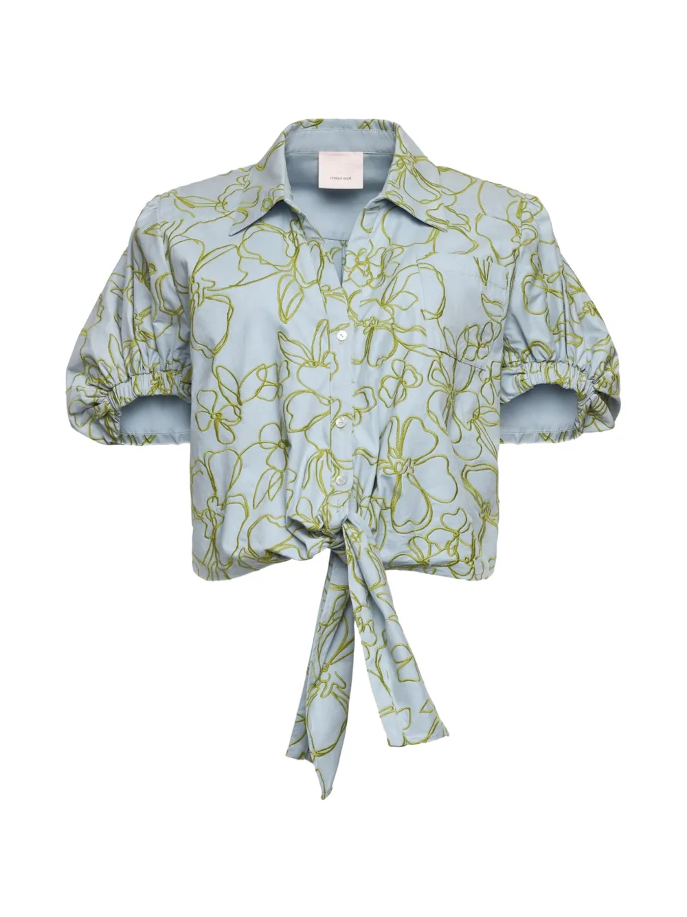 Cinq A Sept Zoanne floral shirt - Blu