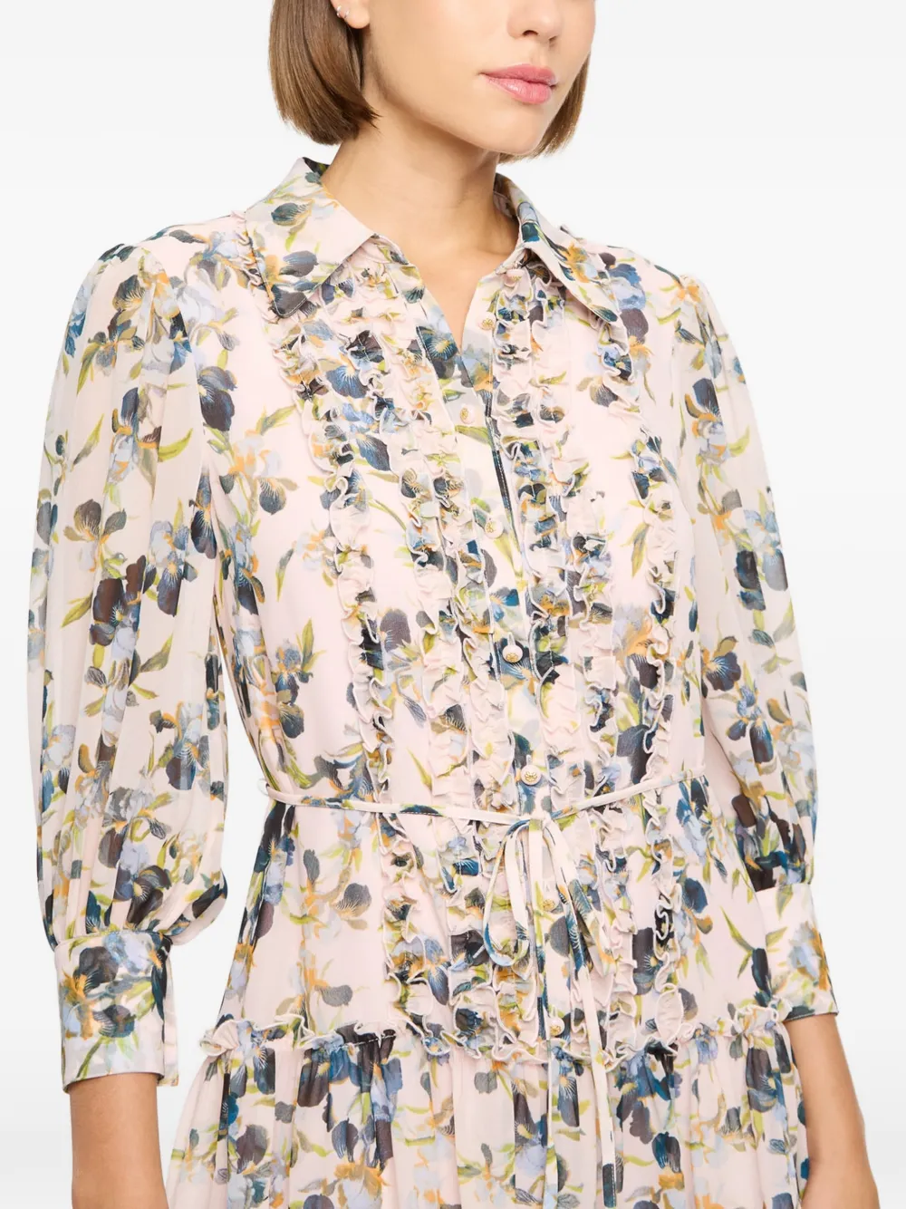 Cinq A Sept Rhys jurk met bloemenprint Roze