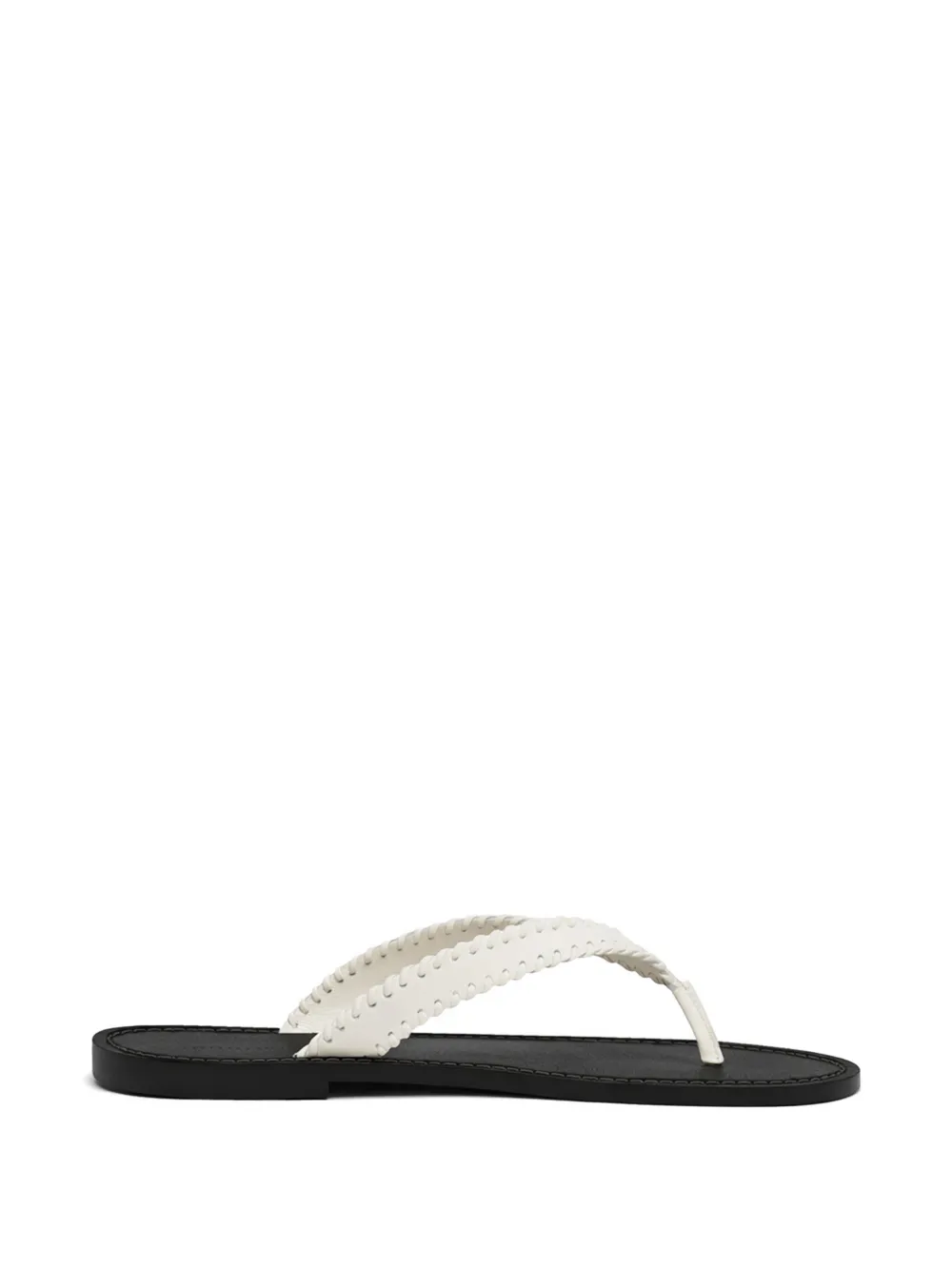 Cinq A Sept Jessica leather sandals - White