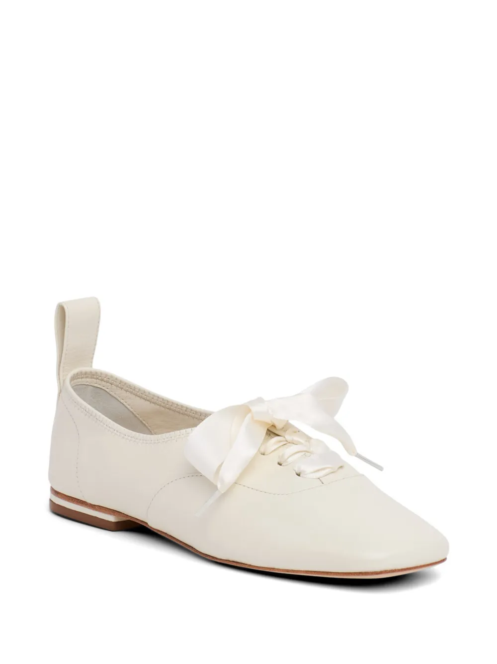 Christina Leather Flat Pumps