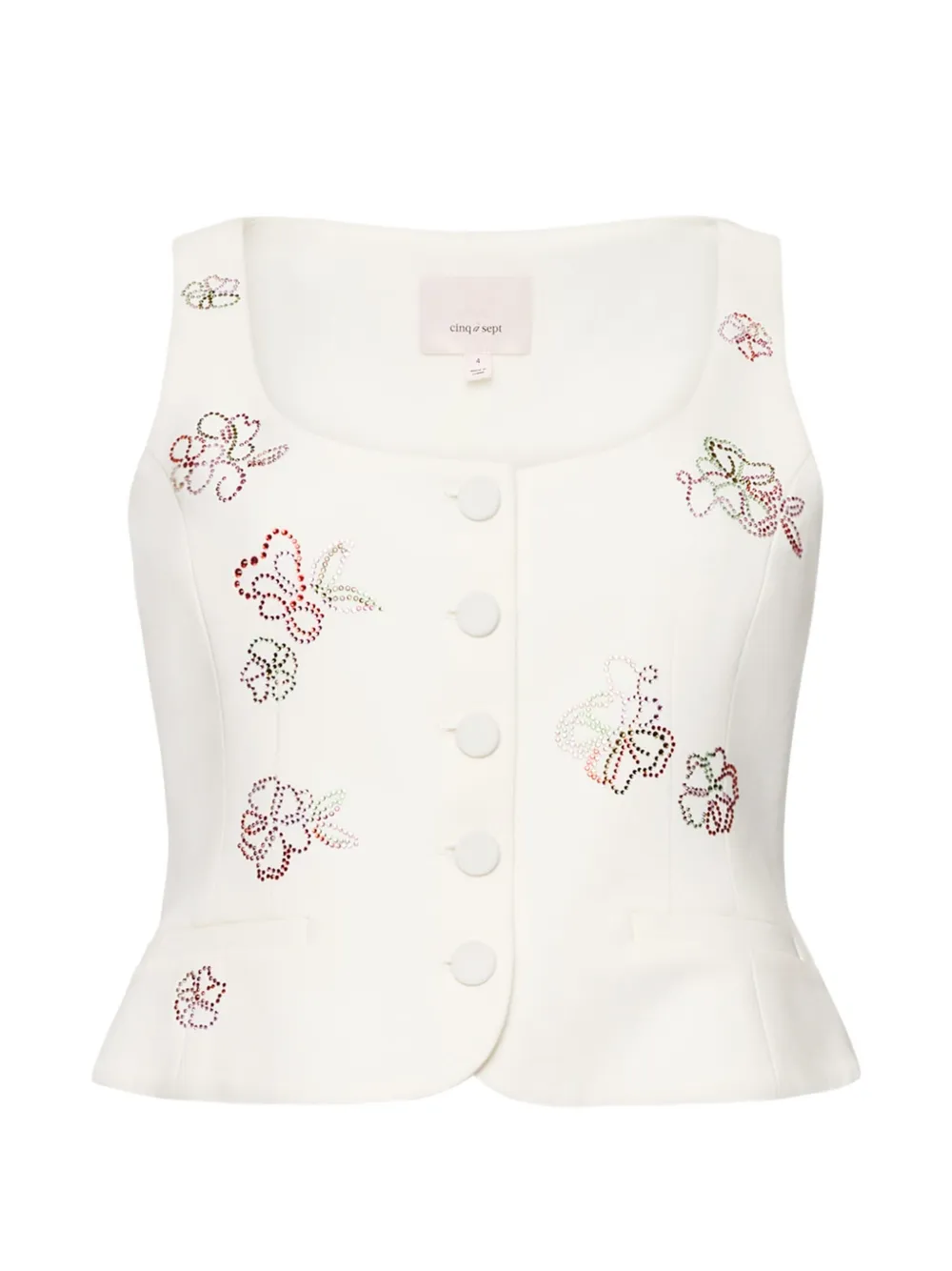 Cinq A Sept Rowena top - Toni neutri