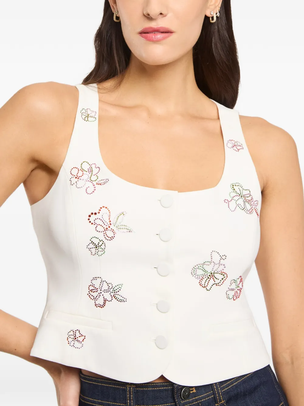 Cinq A Sept Rowena top Beige