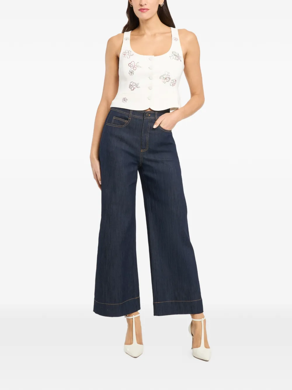  Cinq A Sept Rowena Top - Neutrals 
