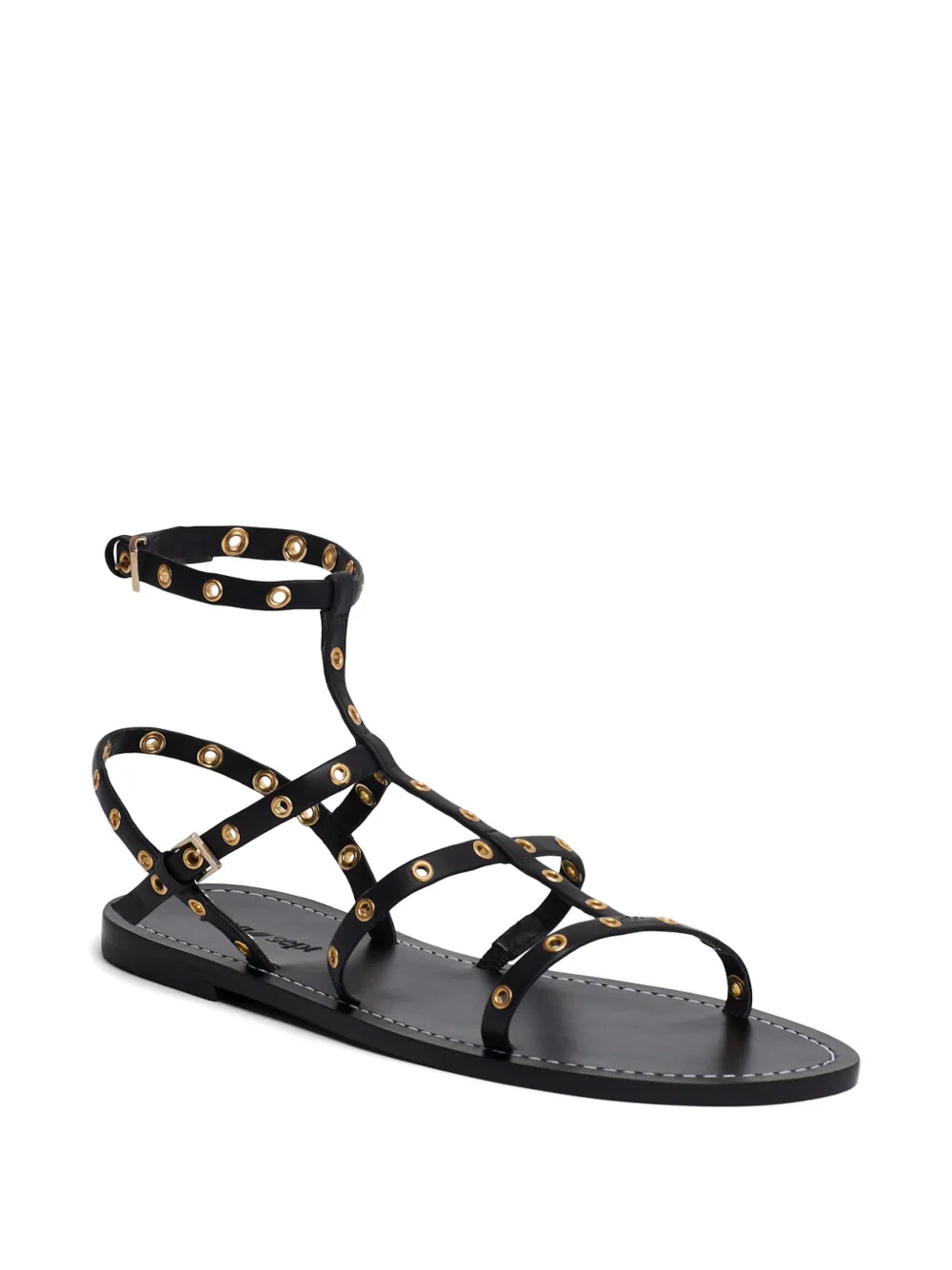 Cinq A Sept Ariella platte sandalen Zwart